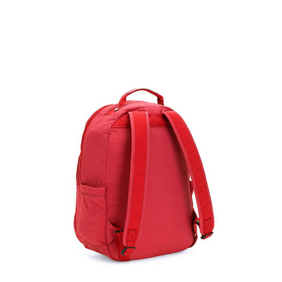 Kipling Seoul Small Tablet Ryggsekk Rød | NO 1601OK